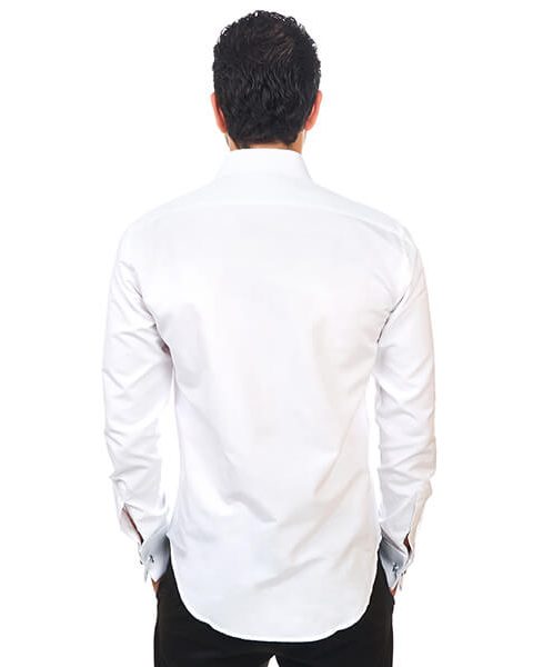 Tailored White Dress Shirt
