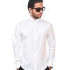 New Mens Dress Shirt White Tuxedo Wing Tip Tailored Slim Fit Wrinkle Free By Azar Man