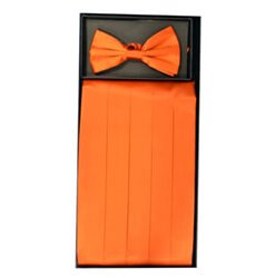 Orange Cummerbund Set