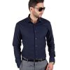Azar Suits Navy Blue Shirt