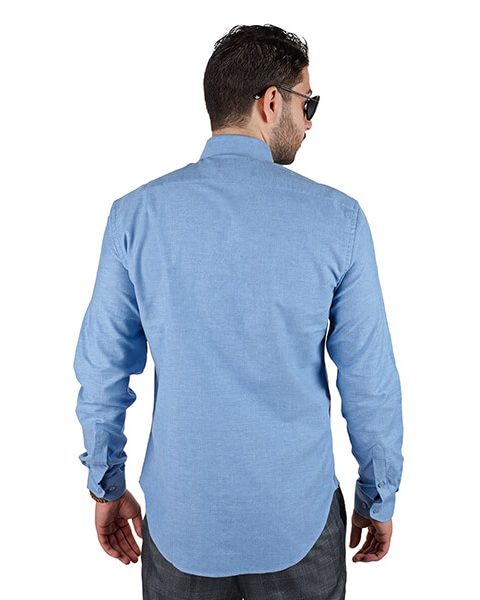 Azar Suits Ocean Blue Extra Spread Shirt