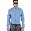Azar Suits Ocean Blue Extra Spread Shirt