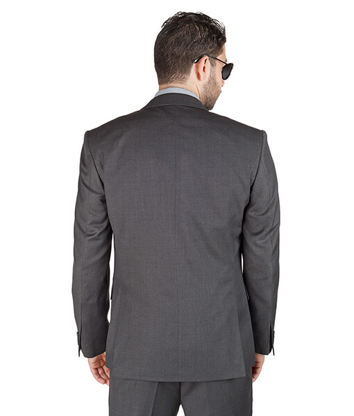 AzarSuits 3pc Grey Suit