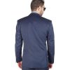 AzarSuits 3pc Navy Blue Suit