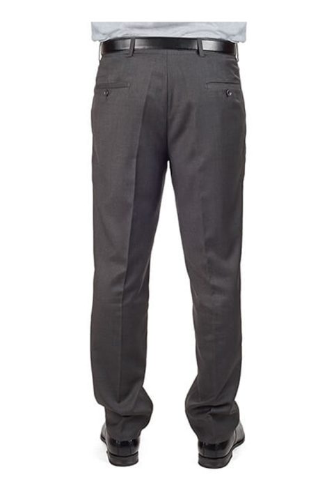 Grey Slim Fit Dress Pants