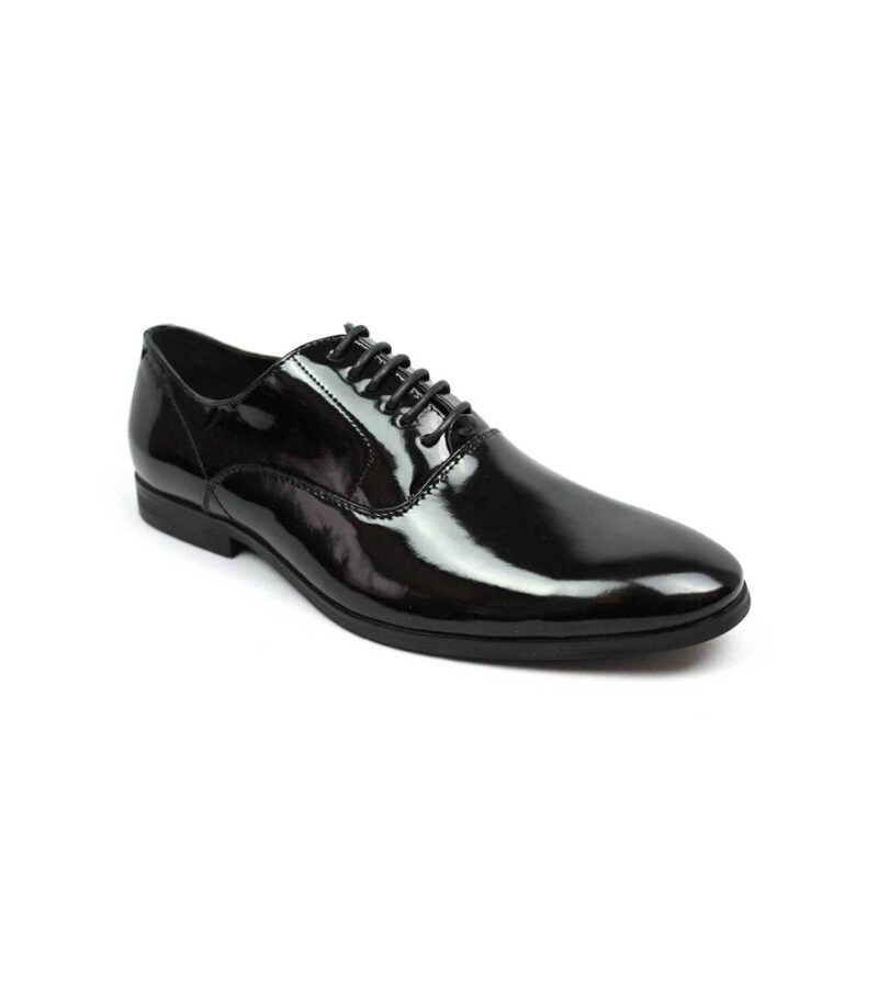 Alternative view of Round Toe Lace Up Tuxedo Shoes