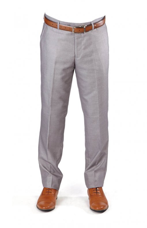 silver formal pants