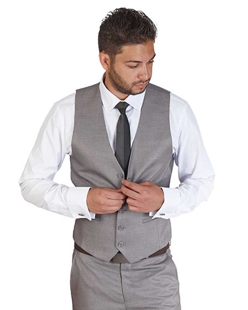 Alternative view of Silver Grey Dress Vest