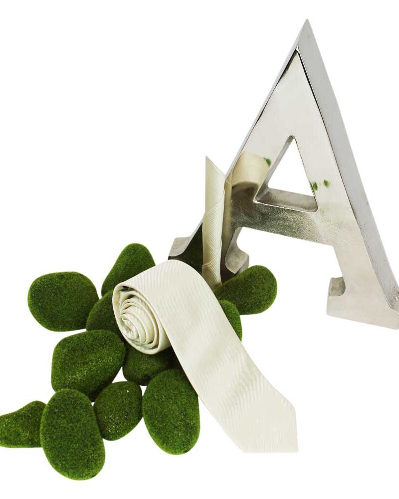 Alternative view of Ivory Narrow Tone Stripe