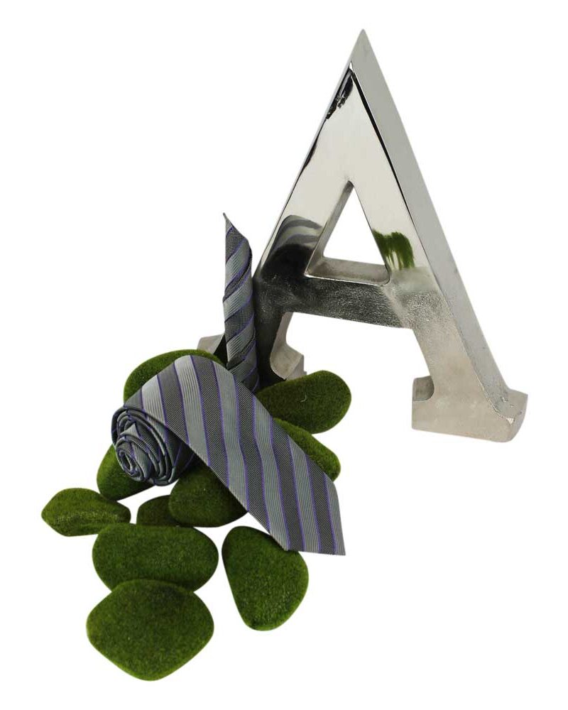 Alternative view of Grey Purple Stripe