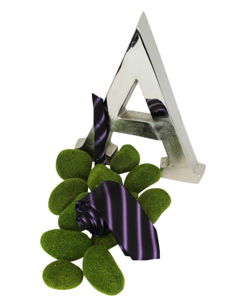 Alternative view of Lavender Tone Stripe