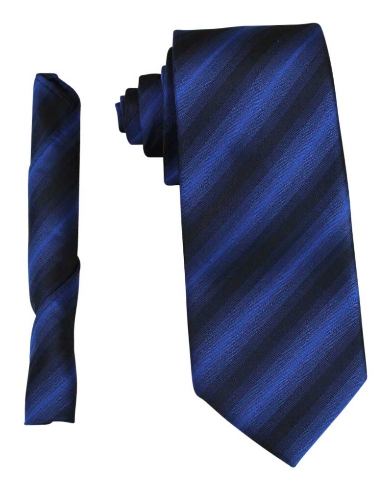 D. Blue Black Tone Stripe