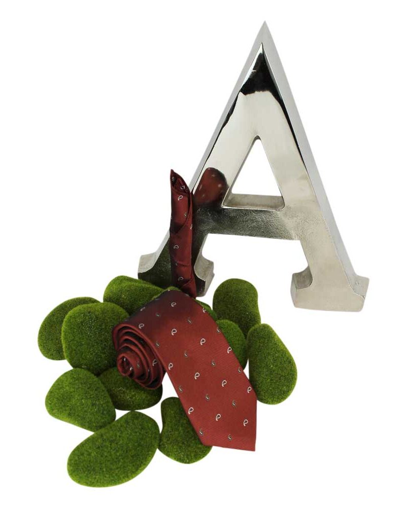 Alternative view of Copper White Gold Paisley