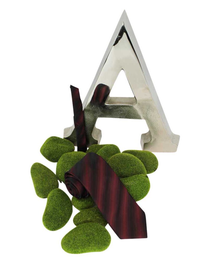 Alternative view of Burgundy Tone Stripe