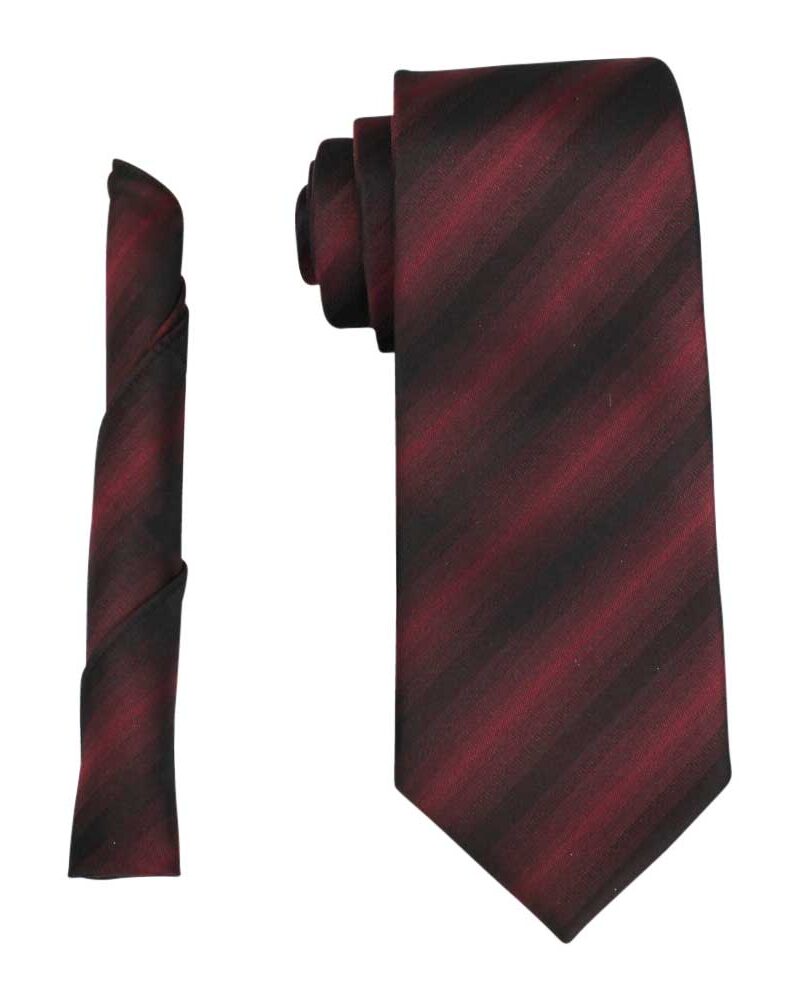 Burgundy Tone Stripe