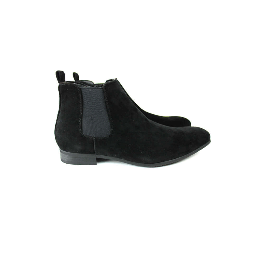 black dress chelsea boots
