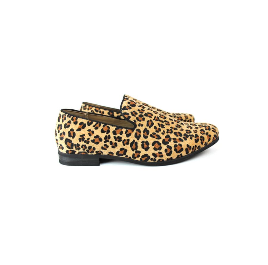 mens leopard print dress shoes