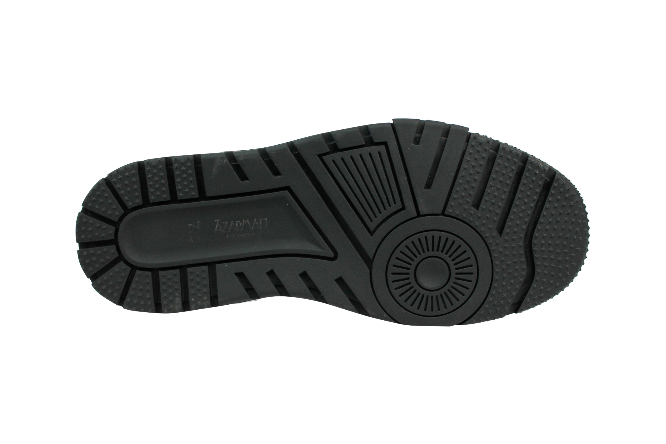 Exclusive Men's Genuine Leather Fashion Suit Sneakers Black & White Shoes - Image 9